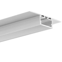 LED hliníkový profil KLUŚ GIZA-LL-T neanodizovaný 1m /C2479_1m/ A02479|N_1