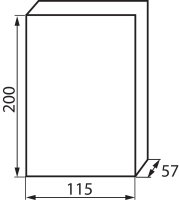 Plastový rozvaděč DB104F 1X4P/FMD 03840 Kanlux