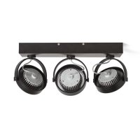 KELLY LED III nástěnná černá 230V LED 3x12W 24° 3000K RENDL R12337