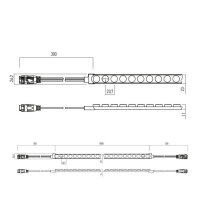 XFLEX WALLWASHER LED STRIP 20W/m reel=5m