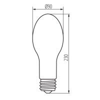 Světelný zdroj XLED HP D90E40 36W-NW KANLUX 37348