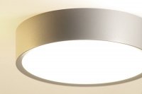 LYRA GREY d270x50mm 25W/4000K Mivvy Lighting LYR27HEL25W4K5G