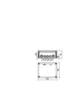 OBO T 250 Odbočná hranatá krabice s vývody 240x190x95 světle šedá PP/GF