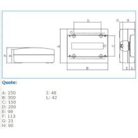 IP40 DSG 12 W 04084 rozváděčová skříň IP40 DESIGN IBOCO 04084