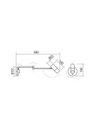 Nástěnné svítidlo PIVOT AP 1xGU10 max.40W WH REDO 01-2368