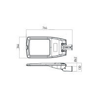 XTIMEX STREET FITTING 177W 80-264V AC 65