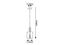 Donati E27 1x 60W IP20 chrom RABALUX 5249