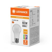 LEDVANCE LED CLASSIC LAMPS FROSTED S 9.4W 927 Frosted E27