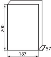 Plastový rozvaděč DB108F 1X8P/FMD 03842 Kanlux