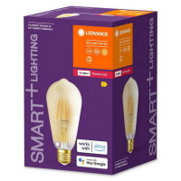 Světelný zdroj LEDVANCE SMART+ Filament Edison Dimmable 6W 824 230V FIL GD E27