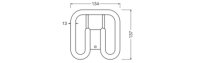 LEDVANCE DULUX LED SQ EM & AC MAINS V 7W 835 GR8