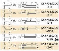 SEZ-CZ KSAP3T5200W02 Koncový spínač