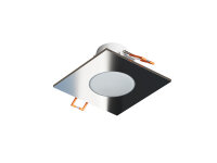 Podhledové svítidlo SPOTLIGHT IP65 SQUARE 4000K stříbrná PANLUX PN14300026