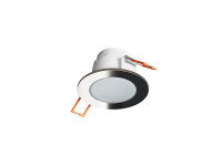 Pevný LED podhled SPOTLIGHT IP65 ROUND bodovka, stříbrná teplá PANLUX PN14100023