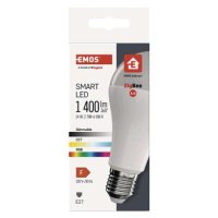 Chytrá LED žárovka GoSmart A65 E27 14W (94W) 1 400 lm RGB stmívatelná Zigbee