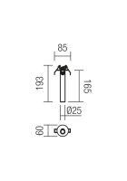 Nástěnné a stroní svítidlo KANJI AP/PL LED 7W 3000K WH REDO 01-1216