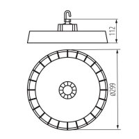 Svítidlo LED HB PRO STRONG 150W-NW KANLUX 27158