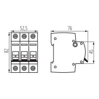 Hlavní vypínač KMI-3/40A 23232 Kanlux