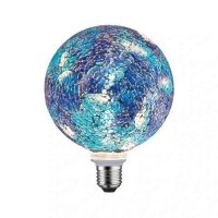 LED G125 E27 Miracle Mosaic modrá 2.700K stmívatelné PAULMANN 28750