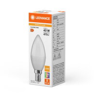 LEDVANCE LED CLASSIC LAMPS FROSTED S 4.9W 927 Frosted E14