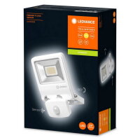 Reflektor LEDVANCE ENDURA FLOOD Sensor Warm White 20 W 3000 K WT