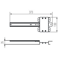 KMCCB125 DIN DB18 Adaptér KANLUX 36288