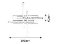 Meredith LED 18W IP20 chrom RABALUX 2478