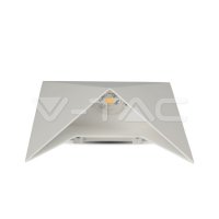 5W LED Wall Light White Body IP65 4000K,