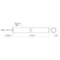 XLOOP TUBULAR FLEXIBLE LED STRIP 25mm 12