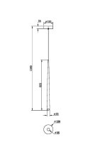 Závěsné svítidlo Cascade 4000K 9W MOD132PL-L28BK MAYTONI