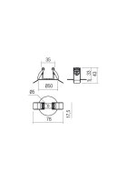 BAZA 1 FIR INCASTRATA (LED) MWH REDO CR2 LED MWH