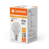 LEDVANCE LED CLASSIC LAMPS FROSTED S 4.9W 927 Frosted E14