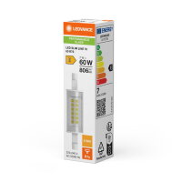 LEDVANCE LED SLIM LINE R7s P 7W 827 Clear R7s