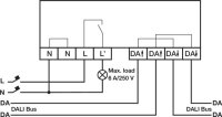 Reléový modul pro DALI systémy 250V/6A NIKO 350-70980