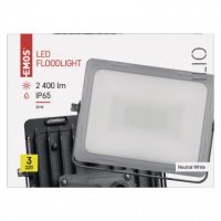 LED reflektor ILIO, 31W, černý, neutrální bílá EMOS ZS2530