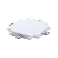 Nábytkové svítidlo Clever Connect X-spojka Border bílá mat 12V PAULMANN 99966