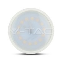 LED žárovka V-TAC 4.5W GU10 Plastic Milky Cover RGB + WW + CW VT-5164