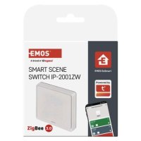 GoSmart Přenosný ovladač scén IP-2001ZW, ZigBee 3.0, 1-tlačítkový EMOS H5011