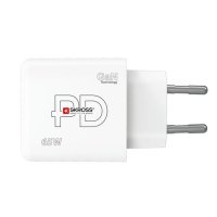 USB A+C nabíjecí adaptér Power charger 65W GaN EU Power Delivery typ C DC57-PD65