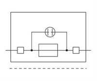 Pojistkový modul, se sponkou, pro pojistkové vložky G 5x20 mm a 5x25 mm, šedá