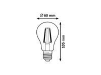 Filament-LED E27 A60 6W 800Lm 4000K dimmable LED RABALUX 1551