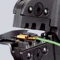 KNIPEX 975214 lisovací kleště na konektory bez izolace 0,1-1,5mm2 š2,8 a 4,8mm