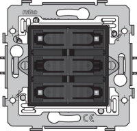 4násobné tlačítko 24V + bílé LED NIKO 170-47170