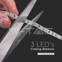 LED Strip SMD5050 30 LEDs White Non-waterproof, VT-5050 IP20 V-TAC SKU2133