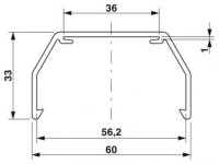 AP 2 METER Krycí profil 5022627