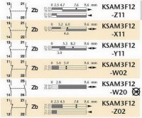 Koncový spínač kovový s kovovou kladkou, šířka 30mm SEZ DK KSAM3F12W02