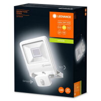 Reflektor LEDVANCE ENDURA FLOOD Sensor Warm White 30 W 3000 K WT