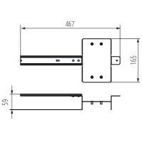 KMCCB200/250 DIN DB24 Adaptér KANLUX 36308