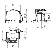 Průchozí izolovaná svorka BD 16 ELEKTRO BEČOV J441920