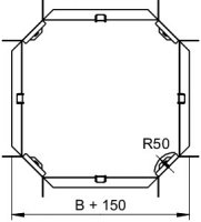 OBO 7113110 Křížení RK 610 FT